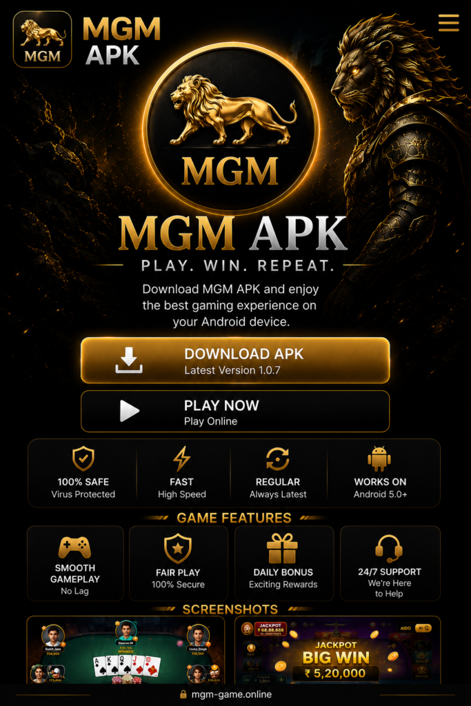 MGM apk Logo