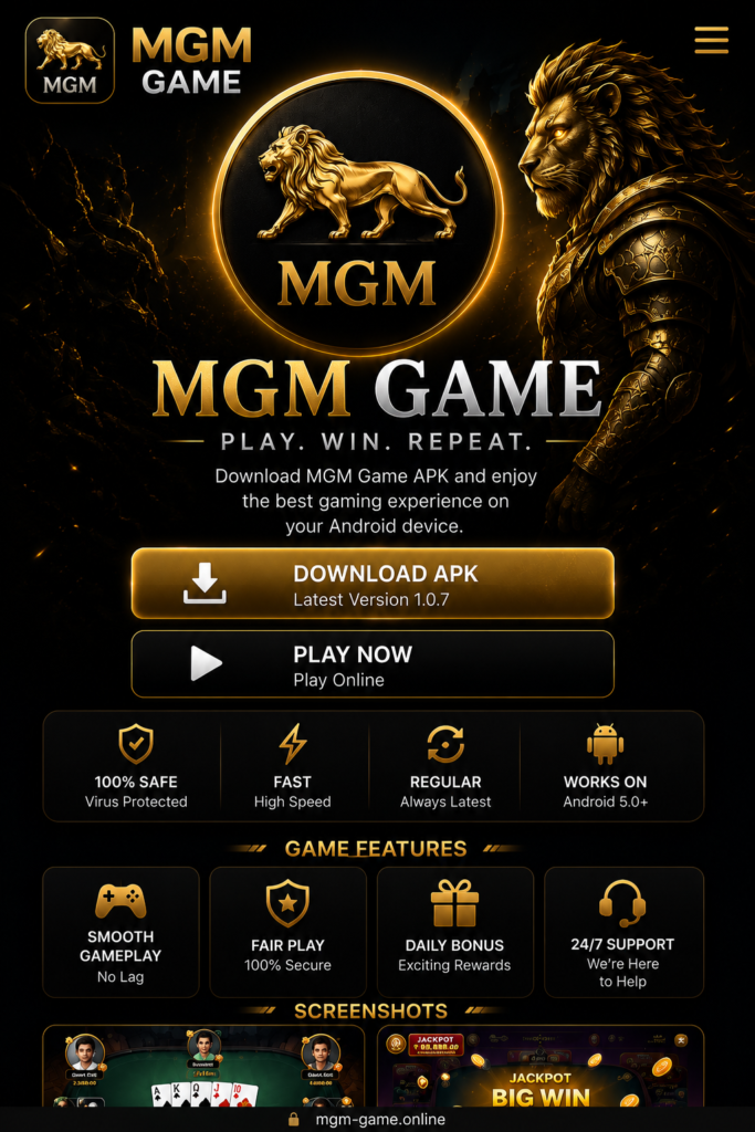 MGM Game Logo