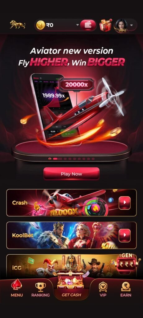 MGM APK disclaimer for gaming app users